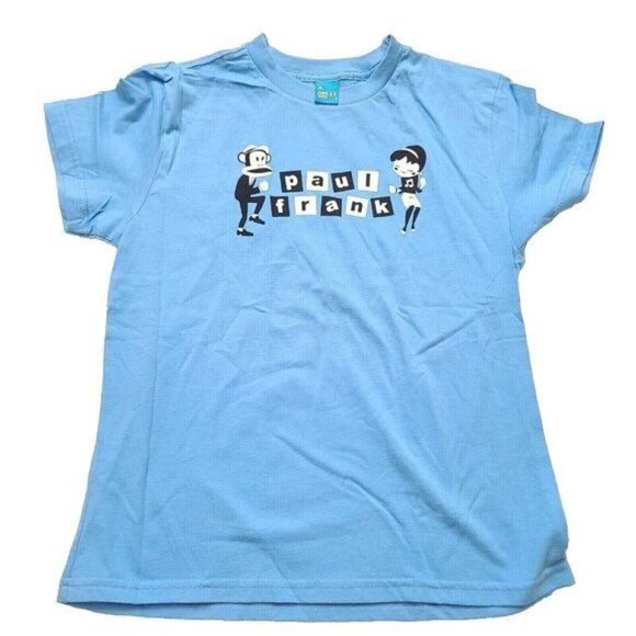 Paul Frank Tops - Vintage Paul Frank Womens Tshirt, Julius, 50's Theme, Blue, Medium